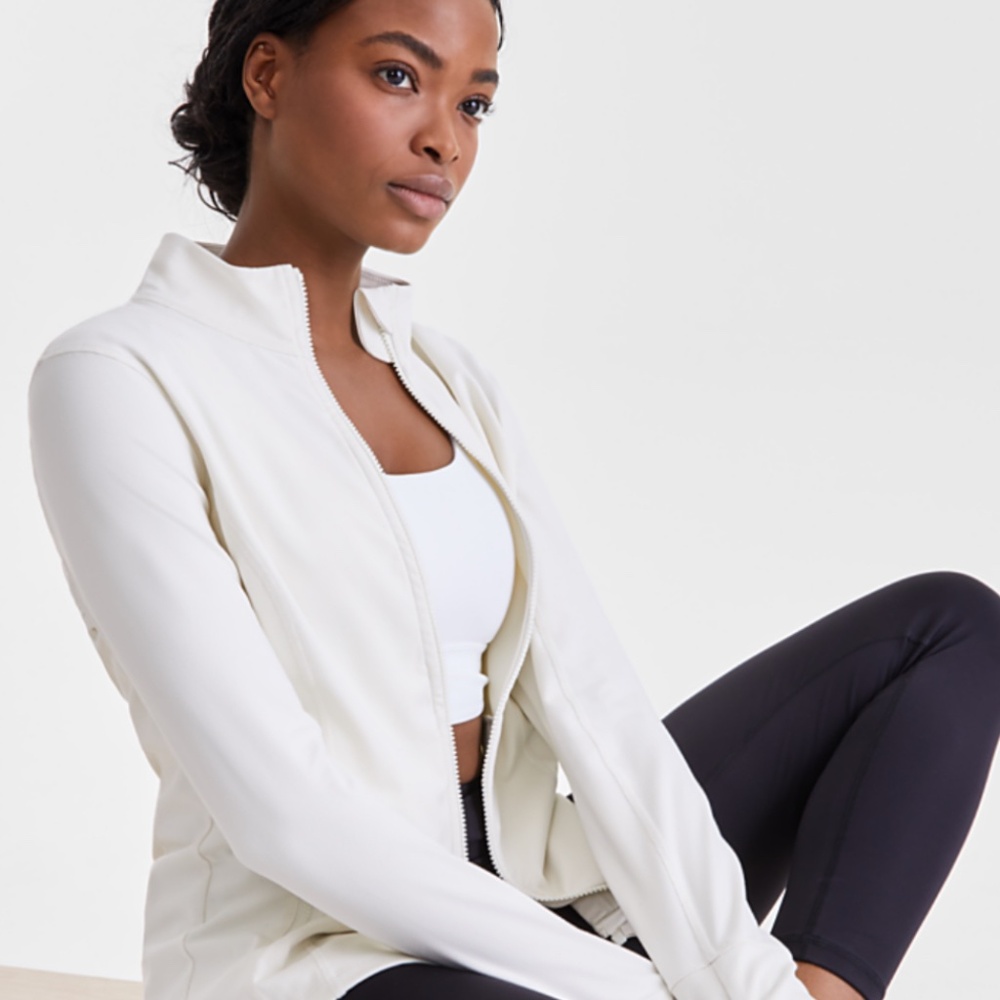Ideology Women's Soft Full-Zip Jacket, NWOT